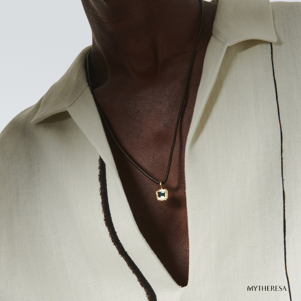 S*O様 OX JEWELRY GLASS CORD and NECKLACE Ace of Hearts Pendant Necklace on Cord or Chain, Gold or