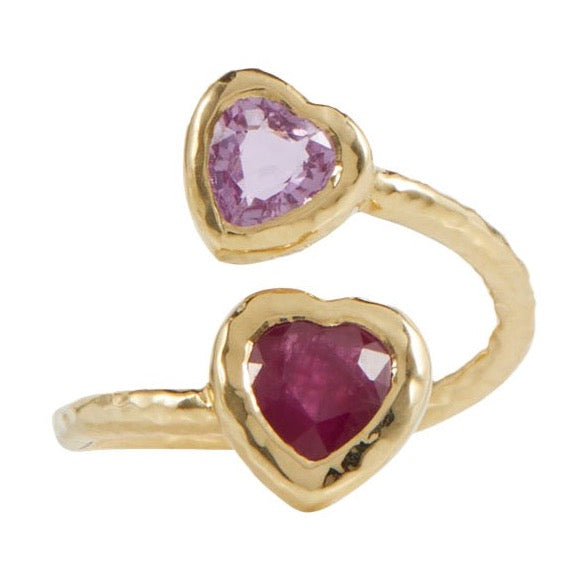 Hearts Moi & Toi Ring