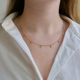 Ruby Nesting Gem Eternity Necklace