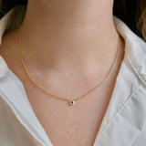 Sapphire Nesting Gem Necklace