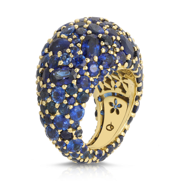 Azzurra Dome Ring
