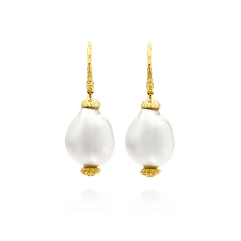 Baroque Nesting Gem Earrings