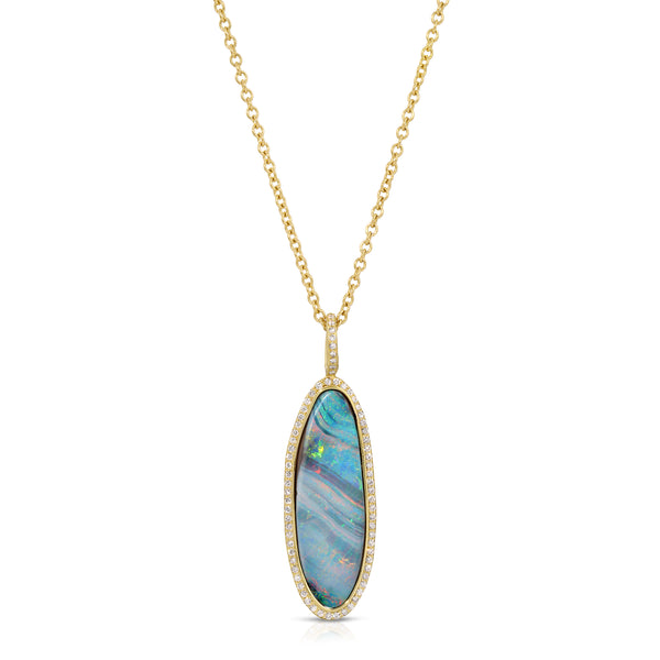 Boulder Opal Pendant