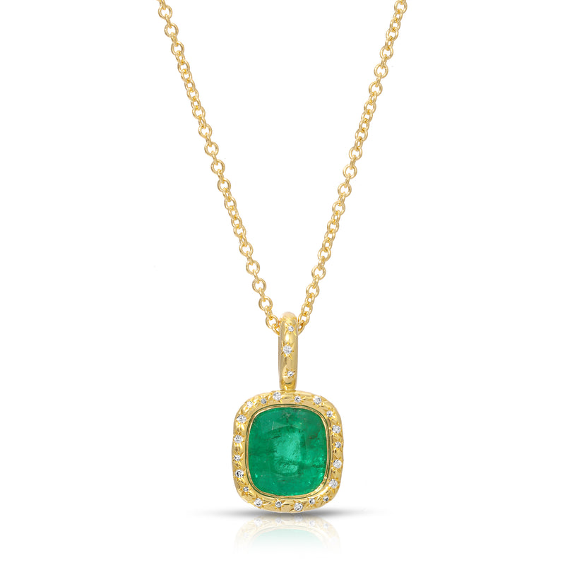 Imogen Emerald Pendant