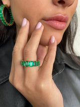 Emerald Eternity Ring