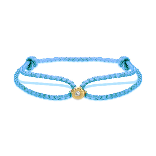 Diamond Parachute Nesting Gem Bracelet Men's