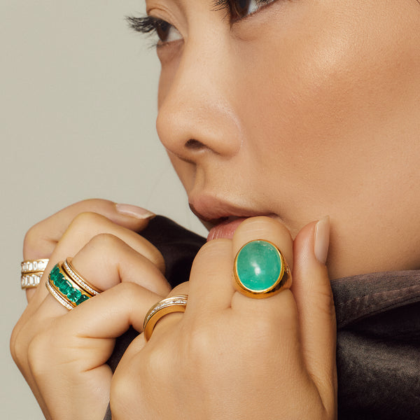 Aura Ring - Emerald