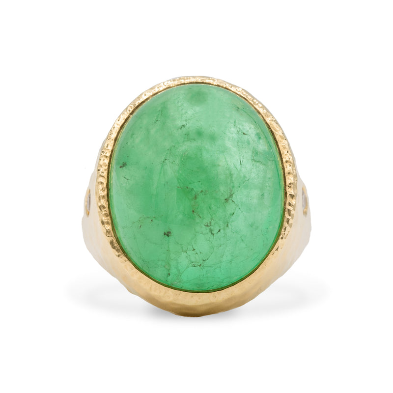 Emerald Aura Ring