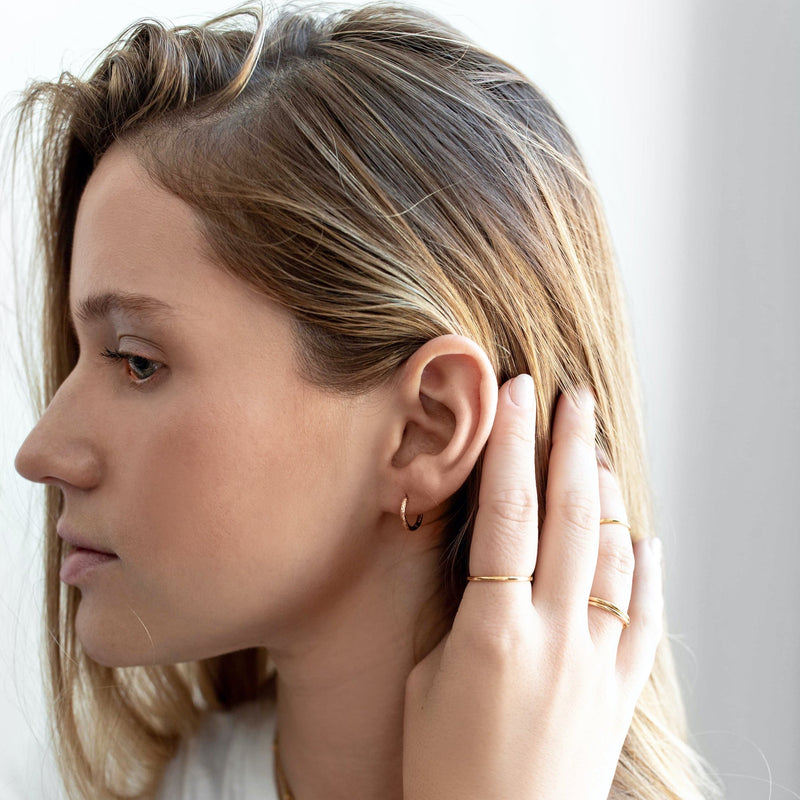 Petite Gabby Hoops