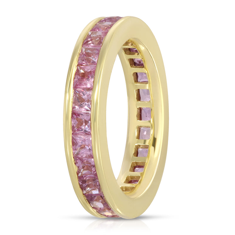Ivy Eternity Band - Pink Sapphire