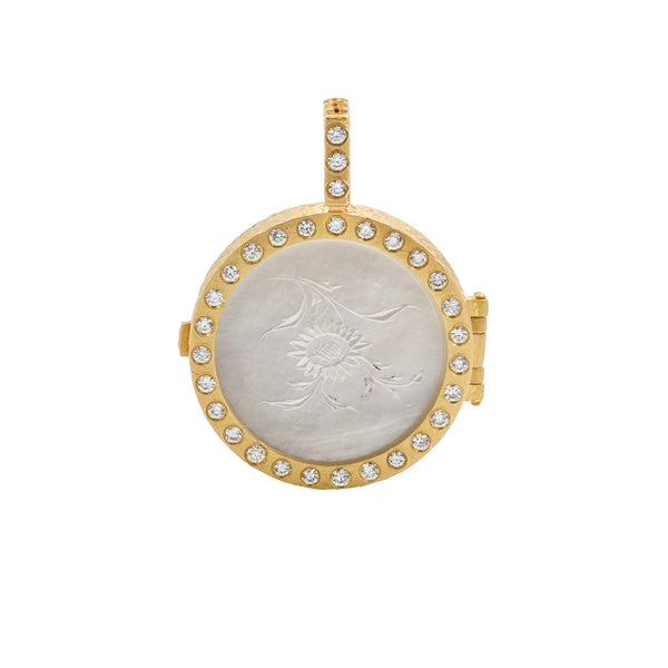 The Love Locket - Small Floral