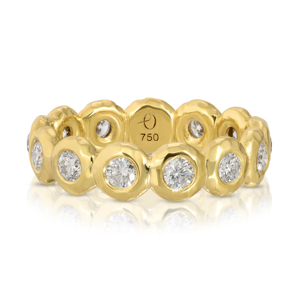 Nesting Gem Eternity Ring - Diamond - Medium