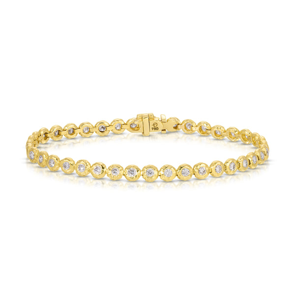 Diamond Micro Nesting Gem Tennis Bracelet