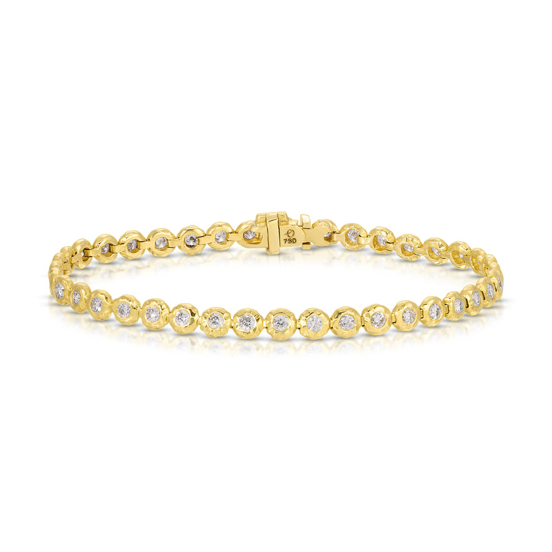 Diamond Micro Nesting Gem Tennis Bracelet