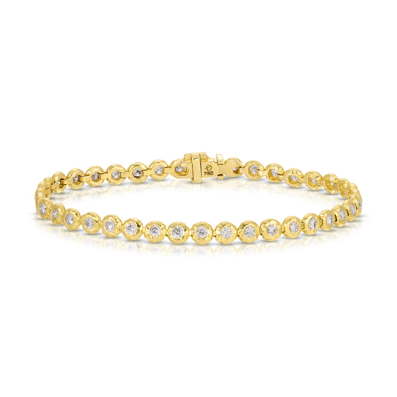 Nesting Gem Tennis Bracelet - Diamond