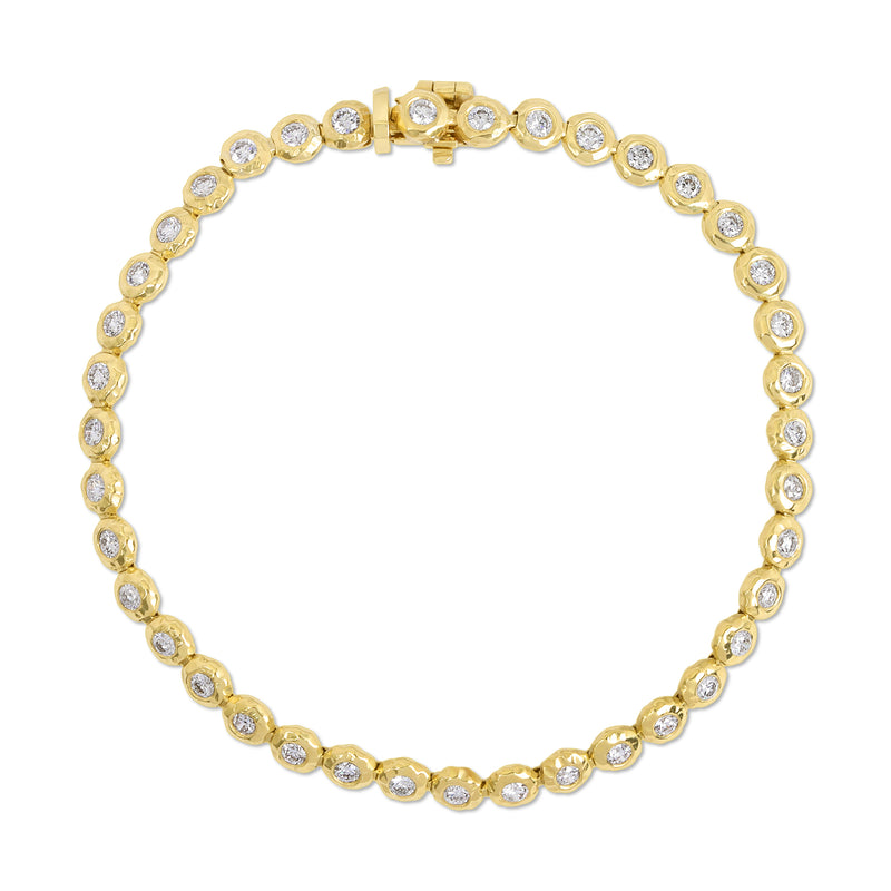 Diamond Micro Nesting Gem Tennis Bracelet