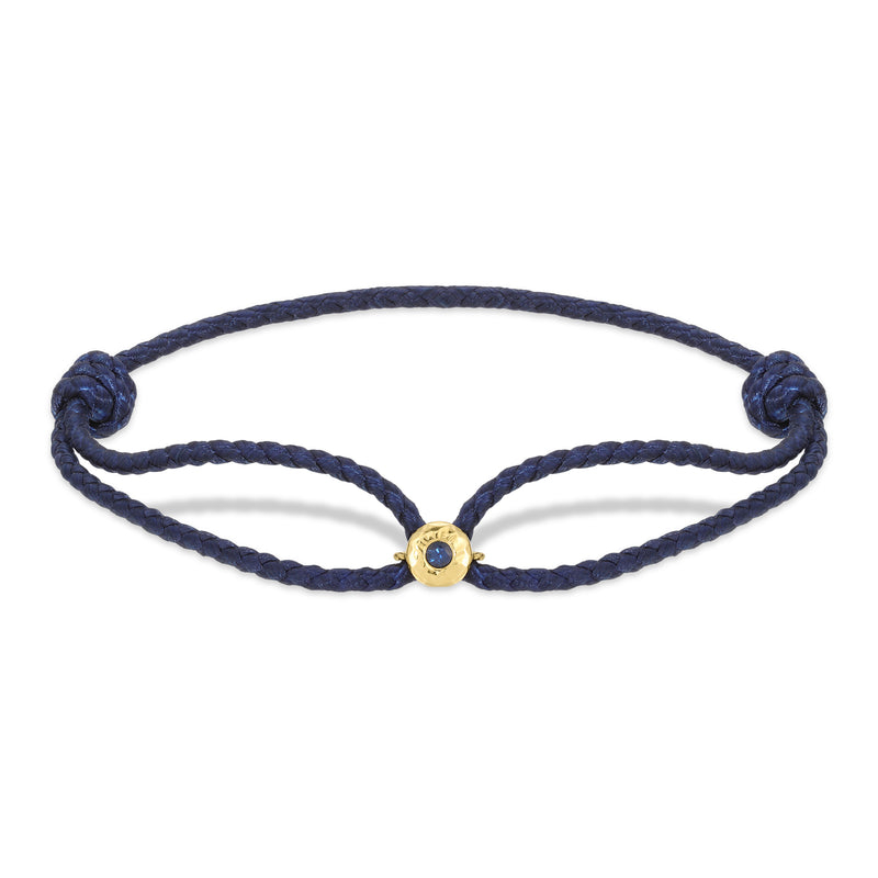 Sapphire Parachute Nesting Gem Bracelet - Men's - Navy