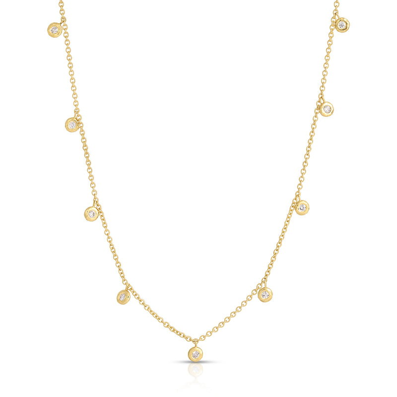 Nesting Gem Eternity Necklace - Diamond