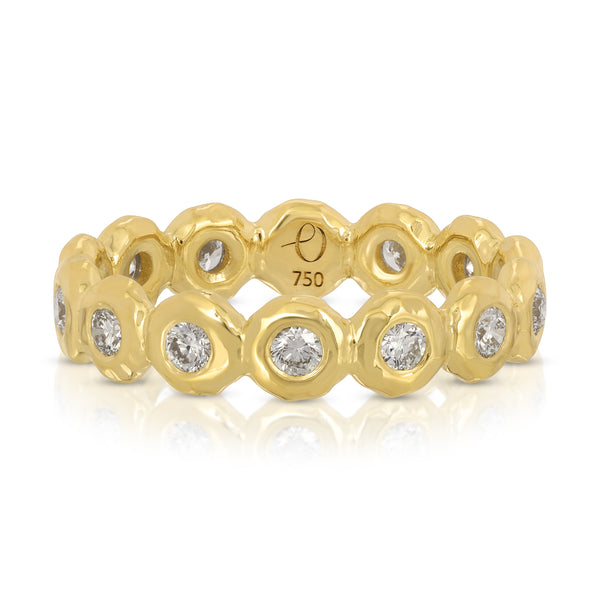 Nesting Gem Eternity Ring - Diamond