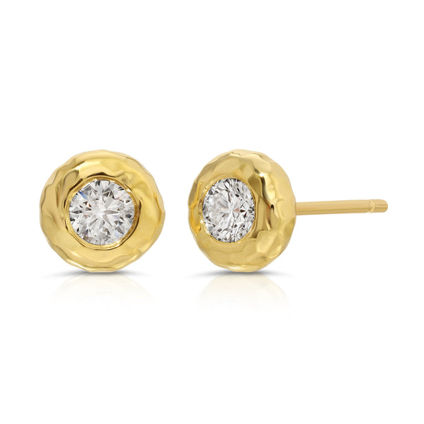 Nesting Gem Studs - Half Carat Diamond