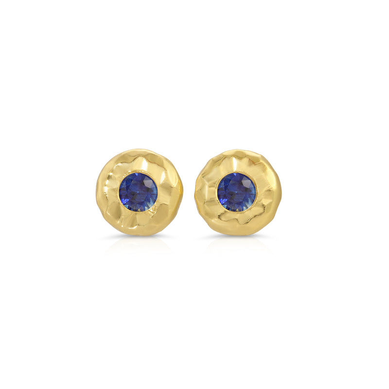 Nesting Gem Studs - Micro - Sapphire