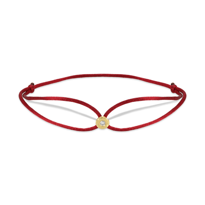 Parachute Nesting Gem Bracelet - Burgundy