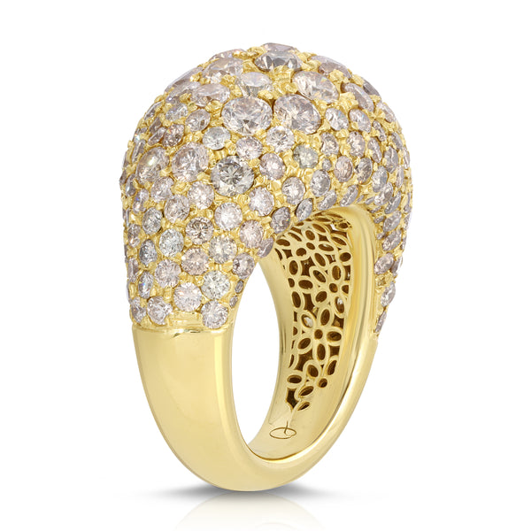 Champagne Dome Ring