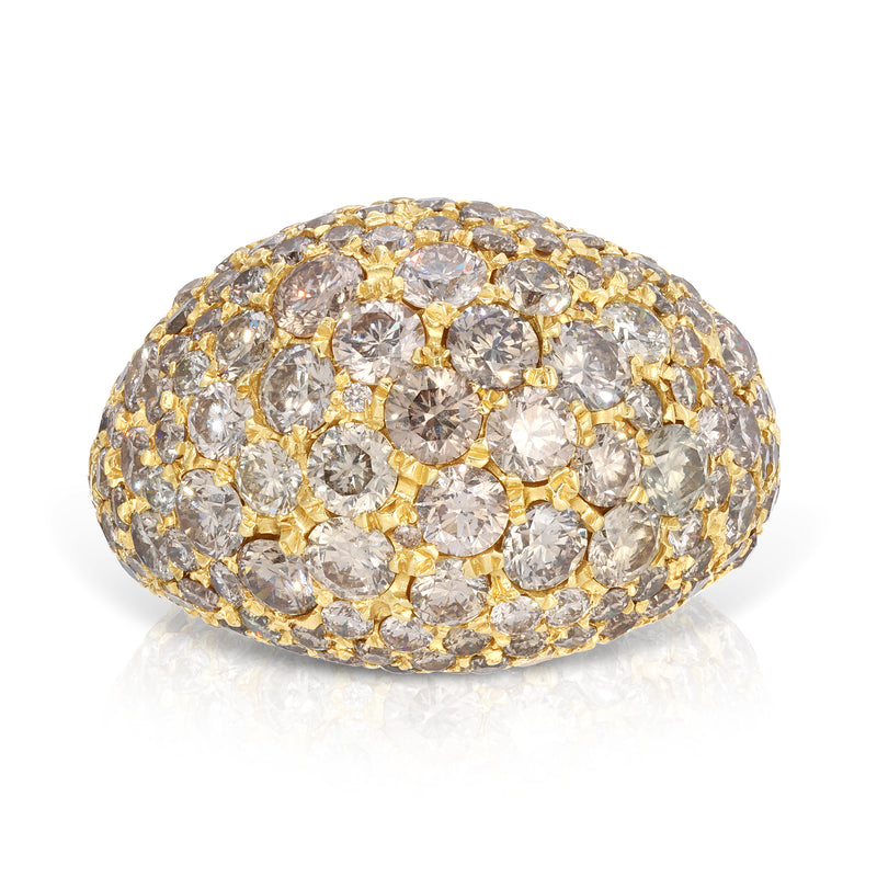 Diamond Champagne Dome Ring